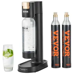 VEVOR SPARKLING WATER MAKER, SODA MAKER MACHINE FOR HOME CARBONATING, SELTZER WA