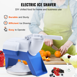 VEVOR ICE CRUSHERS MACHINE, WHITE