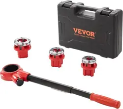 VEVOR RATCHET PIPE THREADER KIT, 1/2