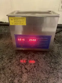 ULTRASONIC CLEANER NEW