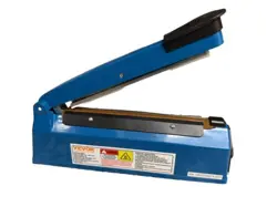 VEVOR IMPULSE SEALER 8 INCH, MANUAL HEAT SEAL MACHINE WITH ADJUSTABLE HEATING