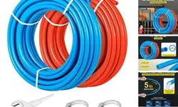  PEX TUBING PIPE 2 ROLLS OF 1/2 INCH X 100 FEET PEX TUBING 1/2