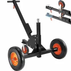 ADJUSTABLE TRAILER DOLLY 1500 LBS. TRAILER MOVER 23.6 - 35.4 IN. HEIGHT 2 IN. BA
