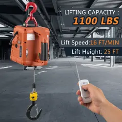 1100LBS WIRED/WIRELESS REMOTE