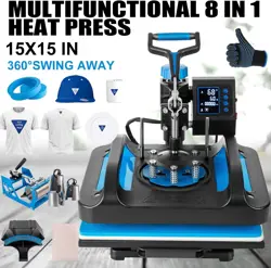 8IN1 HEAT PRESS MACHINE 15