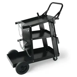 NEW WELDING CART 3-TIER 400 LBS WELDER WELDING CART WITH 360 SWIVEL WHEELS