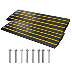 VEVOR 2 PACK DRIVEWAY RAMP 48.1