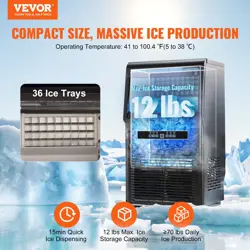 70LBS/24H ICE MAKER