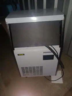 VEVOR 132LBS/24H 110V COMMERCIAL ICE MAKER ICE CUBE MACHINE 33LBS STORAGE