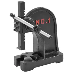 1 TON MANUAL ARBOR PRESS HEAVY-DUTY CAST IRON PRECISION HAND PRESS FOR STAMPING