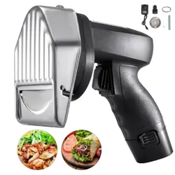 ELECTRIC KEBAB CUTTER SLICER MEAT KNIFE DONER SHAWARMA CUTTING MACHINE 2 BLADES