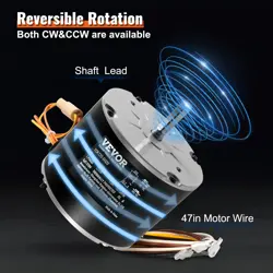 1075RPM 1.0A 208-230V