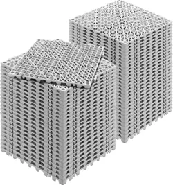 NEW VEVOR INTERLOCKING TILE 55PCS BLUE, DRAINAGE TILES 12