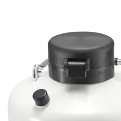 VEVOR LIQUID NITROGEN TANK 6 L ALUMINUM ALLOY LN2 CONTAINER DEWAR 6 CANISTERS