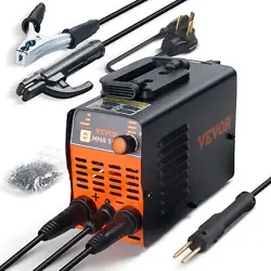 VEVOR MINI STICK WELDER 140A 110/220V 2IN1 PLASTIC GUN ARC MMA WELDING MACHINE.
