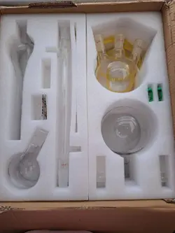 LAB GLASSWARE-DISTILLATION SEPARATION