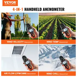 HANDHELD ANEMOMETER 14℉-140℉