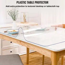 CLEAR TABLE COVER