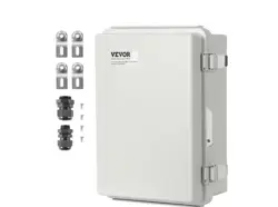 VEVOR ELECTRICAL JUNCTION BOX 16.93 X 12.99 X 7.09 IN. ABS PLASTIC