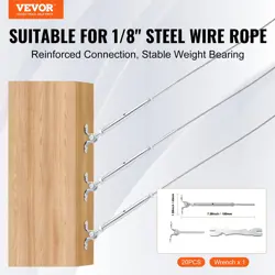 CABLE RAILING KIT/HARDWARE