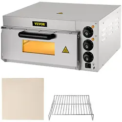 VEVOR COMMERCIAL COUNTERTOP PIZZA OVEN ELECTRIC PIZZA OVEN FOR 14