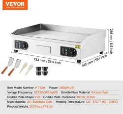 2800W COUNTERTOP FLAT