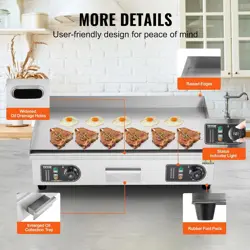 ELECTRIC GRIDDLE 2800W