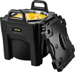 VEVOR INSULATED FOOD CARRIER, 32QT CAPACITY, STACKABLE CATERING HOT BOX
