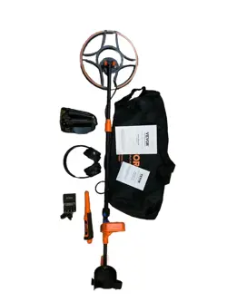 PREOWNED, WATERPROOF METAL DETECTOR PROFESSIONAL RECHARGEABLE, 12