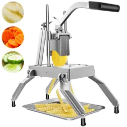 VEVOR COMMERCIAL ONION SLICER FRUIT VEGETABLE CUTTER WITH 3/8