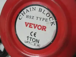 MANUAL CHAIN HOIST