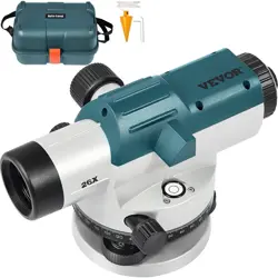 VEVOR AUTOMATIC OPTICAL LEVEL 26X OPTICAL AUTO LEVEL KIT HIGH PRECISION HEIGHT/D