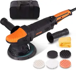 US VEVOR BUFFER POLISHER 6-INCH RANDOM ORBITAL POLISHER CAR DETAILING 6 VARIABLE