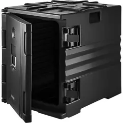 VEVOR 82 QT FOOD PAN CARRIER INSULATED PORTABLE HOT/COLD CATERING BOX STACKABLE
