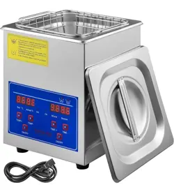 VEVOR 2L ULTRASONIC CLEANER W/ TIMER HEATING MACHINE DIGITAL SONIC CLEANER