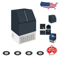 HEAVY-DUTY POLYESTER ICE MAKER DUST COVER - PROTECTS VEVOR MACHINES, DARK BLUE