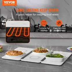 VEVOR ELECTRIC WARMING TRAY, WHITE