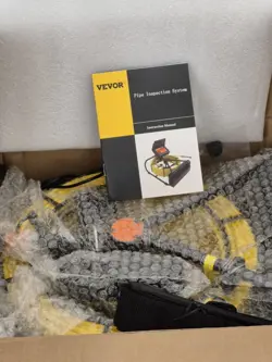 VEVOR SEWER CAMERA HD PIPE INSPECTION SYSTEM CAMERA LCD MONITOR - 30M-98.4FT