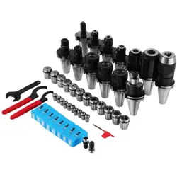 COLLET SET CAT40 ER32 CAT40 ER16 SPRING STEEL COLLET CHUCK TOOLING PACKAGE FOR M