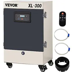 VEVOR 330W PURE AIR FUME EXTRACTOR 6 FILTER SMOKE PURIFIER FOR LASER ENGRAVER
