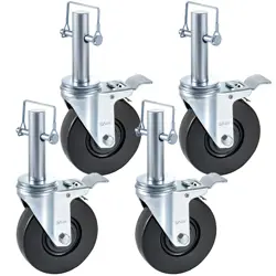 VEVOR BAKER SCAFFOLD WHEELS 4 PACK 5