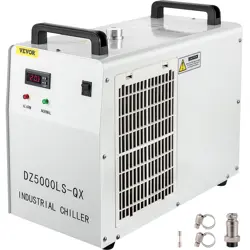 VEVOR INDUSTRIAL CHILLER CW-5000 UPGRADED 16L/MIN CO2 LASER ENGRAVING MACHINE US