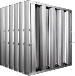 6PACK STAINLESS STEEL HOOD FILTER 19.5