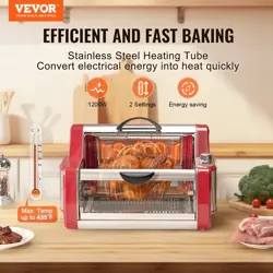 VEVOR STAINLESS STEEL SHAWARMA GRILL MACHINE ELECTRIC GYRO ROTISSERIE DONER