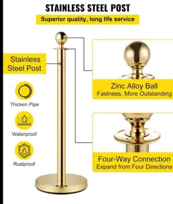 5FT/1.5M CROWD CONTROL