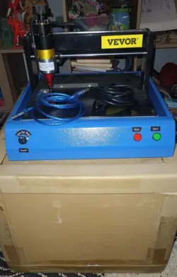 VEVOR 400W ELECTRIC METAL MARKING MACHINE DOT PEEN 300X200 MM UNTESTED