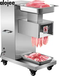 VEVOR 110V COMMERCIAL MEAT CUTTER MACHINE 1100LB/H ELECTRIC MEAT CUTTING MACHINE