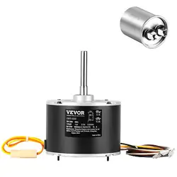 VEVOR CONDENSER FAN MOTOR 1/10HP 1100RPM 208-230V 5KCP39BGS069S 5KCP39BGY915S