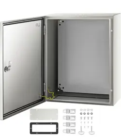 VEVOR ELECTRICAL ENCLOSURE BOX STAINLESS STEEL  WATERPROOF MODEL SO-B3-403020