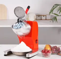 VEVOR 220LBS/HR ELECTRIC ICE CRUSHER SNOW CONE MACHINE MAKER SHAVED ICE 300W